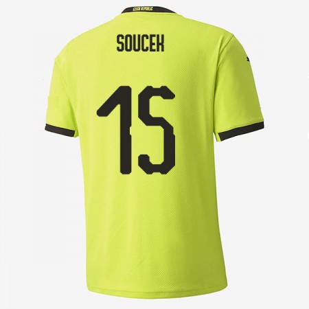 Billiga Fotbollströjor Tjeckien Tomas Soucek 15 Borta tröja EM 2020 Kortärmad